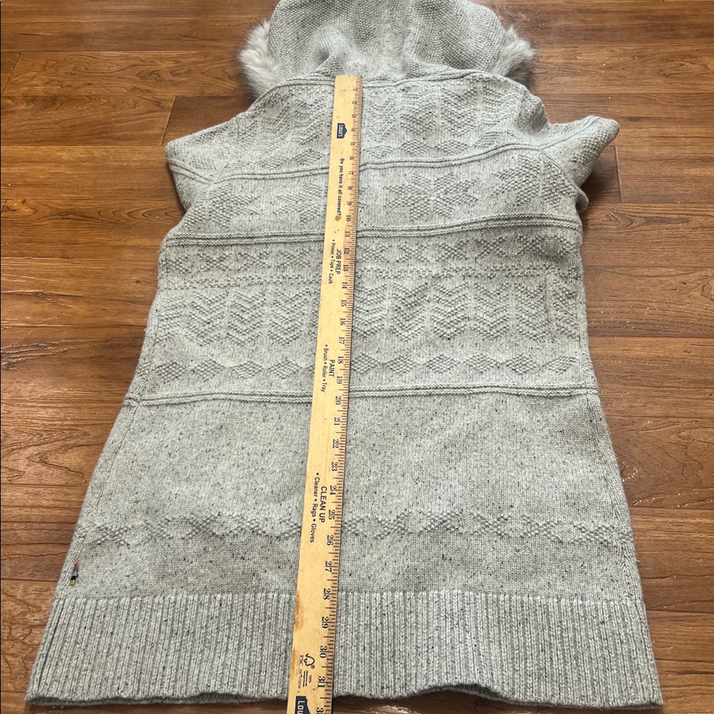 Smartwool Light Gray Knit Sweater jacket - Picture 5 of 7
